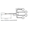 GlobalTone Complete Set Of LED Lights Under Cabinets Warm White 4 Pucks 4X 1W - - Mounts For Less