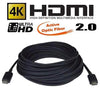 GlobalTone HDMI Cable High Speed Optical 4Kx2K, 4096x2160, 10.2Gbps, 70m (229pi) - - Mounts For Less