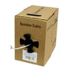 GlobalTone In-Wall Speaker Cable 500ft 14 AWG FT4 in pull-thru box white - - Mounts For Less