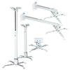 GlobalTone Projector Ceiling Mount Long Pole 25.6" Max 22 Lbs White - - Mounts For Less