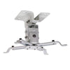 GlobalTone Projector Ceiling Mount Short Pole 5.5" Max 22 Lbs White - - Mounts For Less