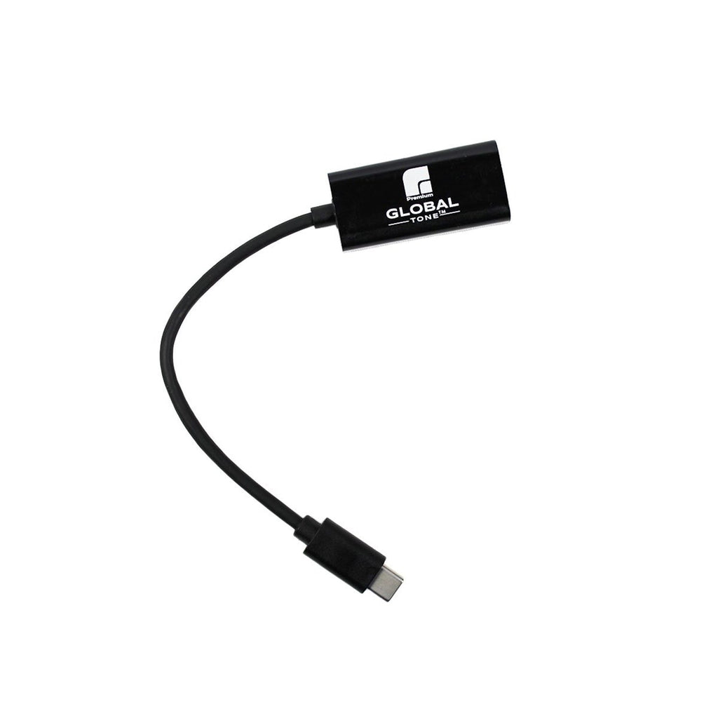 GlobalTone - USB Type-C Male to HDMI Female Adapter, Black - - Mounts For Less