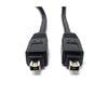 Globaltone 01141 IEEE 1394 Firewire 4 PIN 4PIN 10 Ft Black - - Mounts For Less