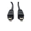 Globaltone 01142 IEEE 1394 Firewire 4 PIN 4PIN 15 Ft Black - - Mounts For Less