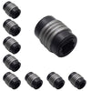 Globaltone 03510 Toslink Digital Optical Coupler Female to Female Pack of 10 - - Mounts For Less
