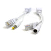 Globaltone 03539 Ethernet CAT6 Extender with Power White - - Mounts For Less
