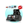 Globaltone Car Dash Cam Double Cameras Synchronous Recording DVR with GPS sensor - - Mounts For Less