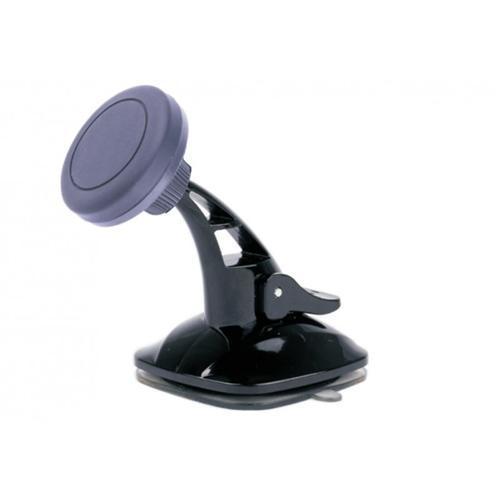 Globaltone Car Holder For Cell Phone With Suction And Magnet Black - - Mounts For Less
