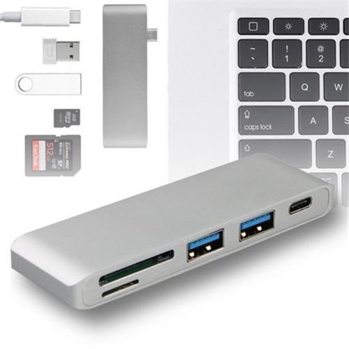 Globaltone Hub USB 3.0, Type C And Card Reader - - Mounts For Less