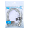 HP - Cat5E F / UTP Ethernet Network Cable, 100 MHz, 100 Mbps, RJ45, 1 Meter Length, Gray - - Mounts For Less