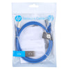 HP - Cat6 F / UTP Ethernet Network Cable, 250MHz, 1Gbps, RJ45, 1 Meter Length, Blue - - Mounts For Less