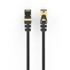 HP - Cat7 F / FTP Ethernet Network Cable, 600MHz, 10Gbps, RJ45, Length 2 Meter, Black - - Mounts For Less