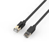 HP - Cat8 F / FTP Ethernet Network Cable, 600MHz, 40Gbps, RJ45, 3 Meter Length, Black - - Mounts For Less