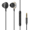 HP - In-Ear Stereo Headphones with Volume Control and Microphone, Black - - Mounts For Less