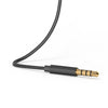 HP - In-Ear Stereo Headphones with Volume Control and Microphone, Black - - Mounts For Less