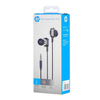HP - In-Ear Stereo Headphones with Volume Control and Microphone, Black - - Mounts For Less