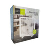 Hauz - 10 '' Square Fan, 3 Speed Control, Quiet Motor, White - - Mounts For Less
