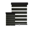Hauz 2784WDCOFCD - 27 '' X 84 '' Alternate Blinds Window Shade, Cordless, Wood Grain Dark Oak - - Mounts For Less