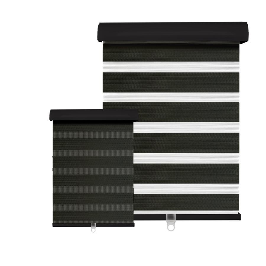Hauz 3384WDCOFCD - 33 '' X 84 '' Alternate Blinds Window Shade, Cordless, Dark Oak Wood Grain - - Mounts For Less