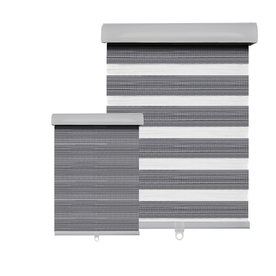 Hauz 3384WDGRYCD - 33 '' X 84 '' Alternate Blinds Window Shade, Cordless, Dark Oak Grey - - Mounts For Less