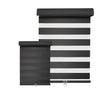 Hauz 4084BLKCD - 40 '' X 84 '' Alternate Blinds Window Shade, Cordless, Black - - Mounts For Less