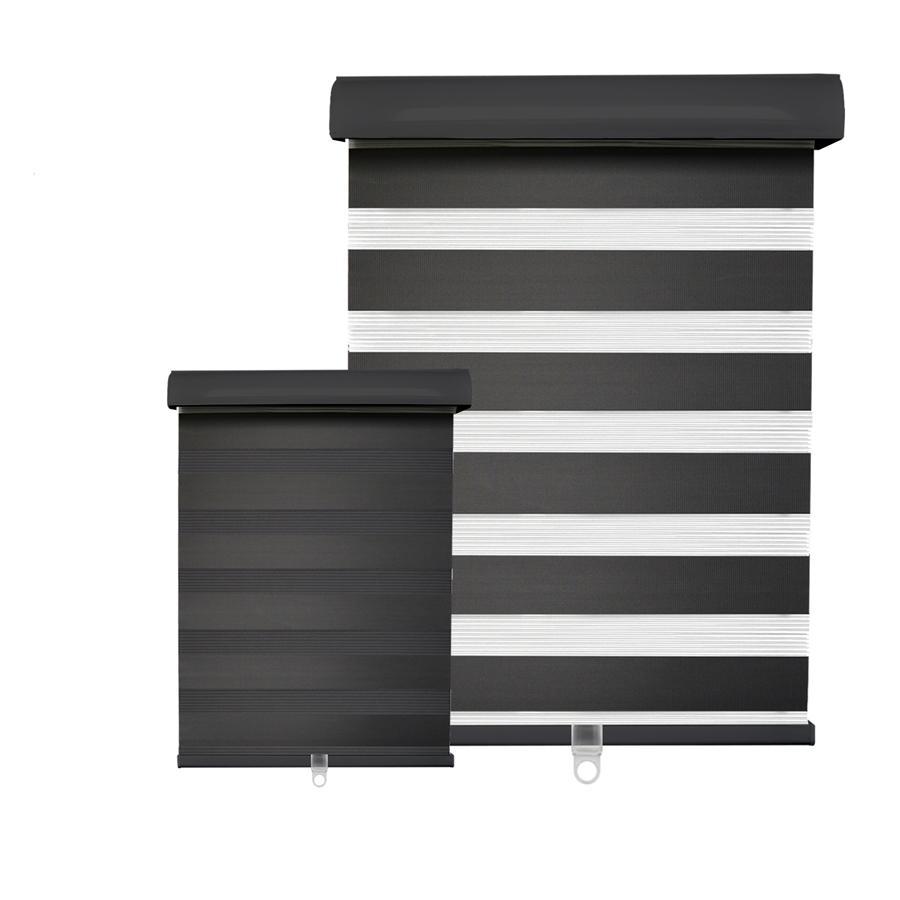 Hauz 6484BLKCD - 64 '' X 84 '' Alternate Blinds Window Shade, Cordless, Black - - Mounts For Less