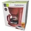 Hauz ACM5R 5 Cups 750Ml Coffee Maker Red - - Mounts For Less