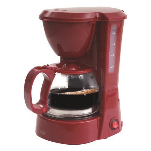Hauz ACM5R 5 Cups 750Ml Coffee Maker Red - - Mounts For Less