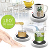 Hauz AMW974 Warmer for Mug, Sauce, Scented Candle and Wax, White - - Mounts For Less