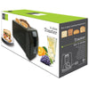 Hauz ATS772 4 Slices Toaster 1300W Black - - Mounts For Less