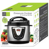 Hauz - Electronic Pressure Cooker with 8 Cooking Modes, 5.7 Liter Capacity, Stainless Steel - - Mounts For Less