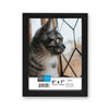 Hauz FRM0196 - 5x7 Picture Frame Black - - Mounts For Less