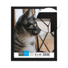 Hauz FRM0202 - 8x10 Picture Frame Black - - Mounts For Less