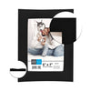Hauz FRM7524 - 5x7 Black Curved Picture Frame - - Mounts For Less