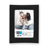 Hauz FRM7524 - 5x7 Black Curved Picture Frame - - Mounts For Less