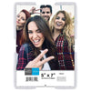 Hauz FRM910 5X7'' Acrylic Photo Clip Frame, Transparent - - Mounts For Less