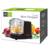 Hauz One Touch Electric Chopper 1.5 Cups 100W Black - - Mounts For Less