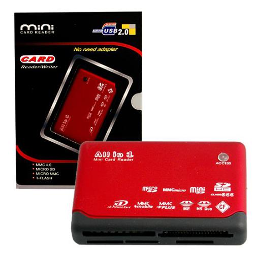High Capacity All in 1 Card Reader USB 2.0 - - Mounts For Less