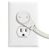 Hyper Tough - 6 Outlet Surge Protector, 900 Joules, 6 Foot Cable, White - - Mounts For Less