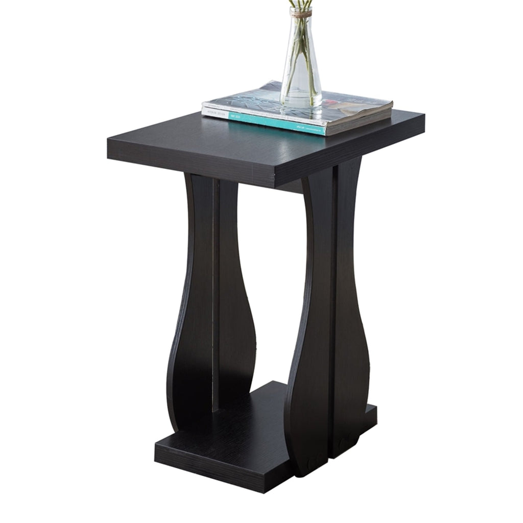 IFDC - Side Table, 14 '' x 20 '' x 24 '', Espresso Color - - Mounts For Less