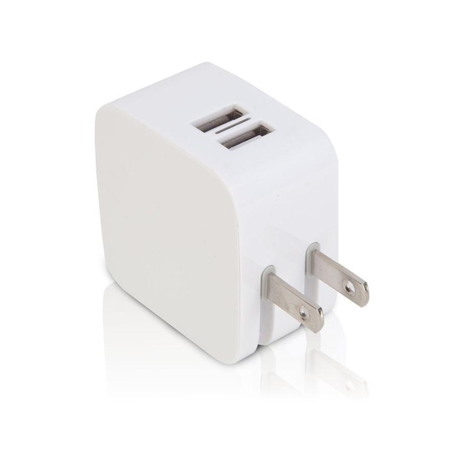 ISTORE Dual Foldable USB Charger White - - Mounts For Less