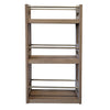 ITY International - 2 Tier MDF Wall Shelf, 23.6" x 13.75" x 5.2", Taupe Gray - - Mounts For Less