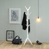 ITY International - Coat Hook/Coat Rack, Made of MDF, 70" Height, White - - Mounts For Less