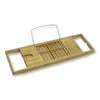 ITY International - Expandable Bath Tray, 9" x 43.3" x 1.96", Made of Bamboo - - Mounts For Less
