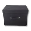 ITY International - Foldable Storage Box, 14.6"x11.8"x10.6", Black - - Mounts For Less