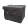ITY International - Foldable Storage Box, 14.6"x11.8"x10.6", Black - - Mounts For Less