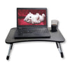 ITY International - Folding Bed Tray, 23.6" x 15.7", 10.2", Black - - Mounts For Less