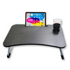 ITY International - Folding Bed Tray, 23.6" x 15.7", 10.2", Black - - Mounts For Less