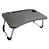 ITY International - Folding Bed Tray, 23.6" x 15.7", 10.2", Black - - Mounts For Less