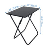 ITY International - Jumbo Folding Table, Made of MDF, 29" x 20" x 28.3", Black - - Mounts For Less